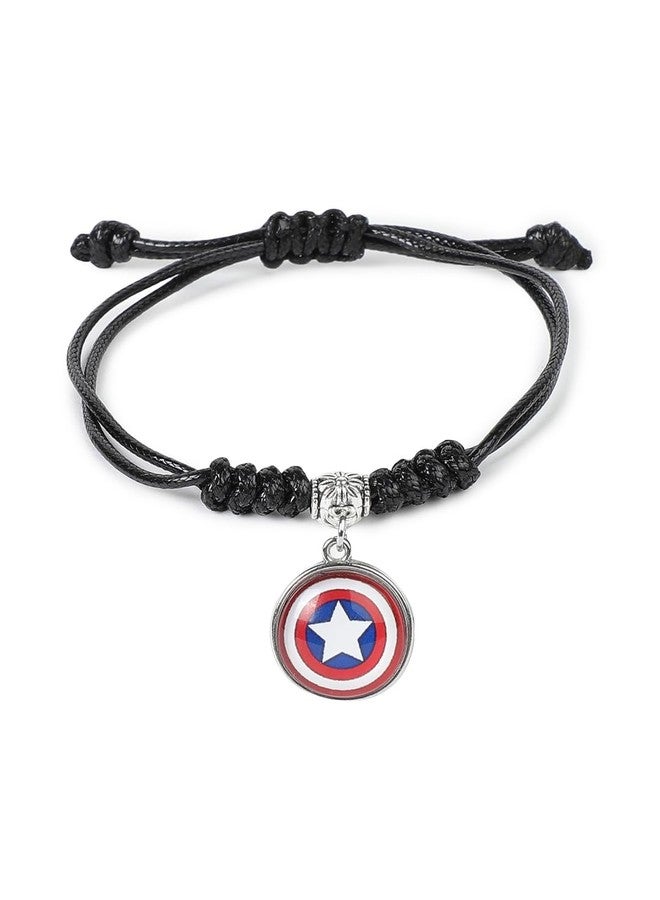 El Regalo Kids Superhero/Cartoon Character Unisex Bracelets for Girls & Boys (Black Avenger) - Image 1